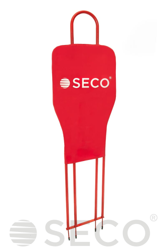 Тренировочный манекен для футбола с чехлом SECO® 160 см красный