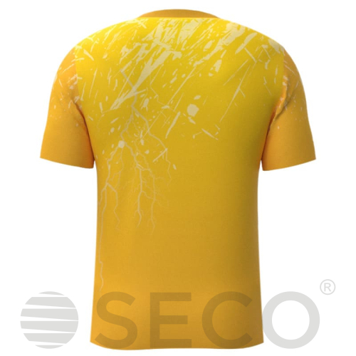 Футболка игровая SECO® Lightning 22221503 цвет: желтый