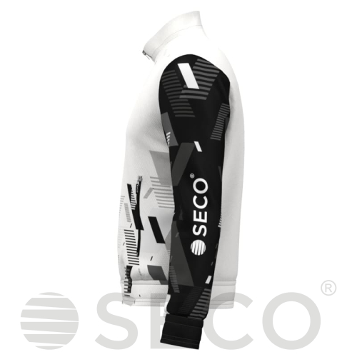 Кофта спортивная SECO® Forza White 22310201 цвет: черный
