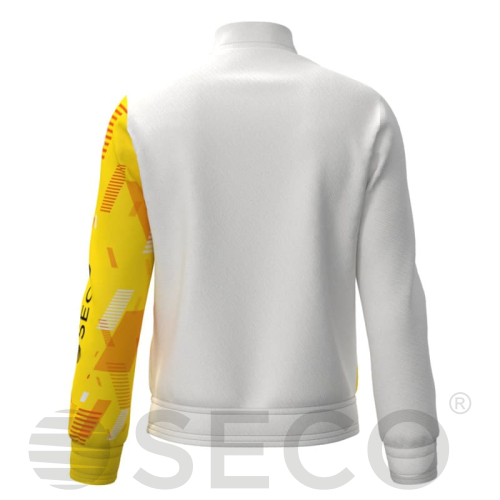 Кофта спортивная SECO® Forza White 22310203 цвет: желтый