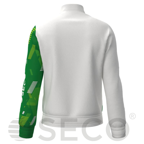 Кофта спортивная SECO® Forza White 22310207 цвет: зеленый