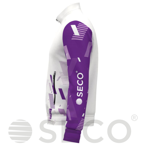 Кофта спортивная SECO® Forza White 22310208 цвет: фиолетовый