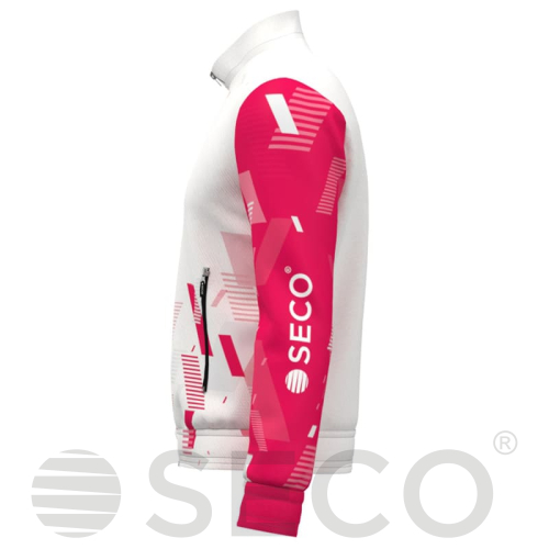 Кофта спортивная SECO® Forza White 22310209 цвет: розовый