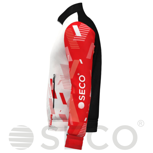 Кофта спортивная SECO® Forza Black 22310102 цвет: красный