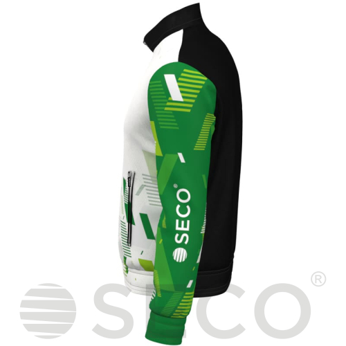 Кофта спортивная SECO® Forza Black 22310107 цвет: зеленый