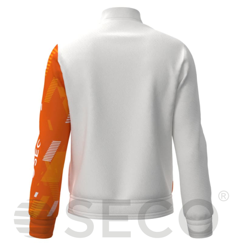 Кофта спортивная SECO® Forza White 22310205 цвет: оранжевый