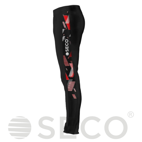 Штаны спортивные SECO® Forza Black 22250102 цвет: красный