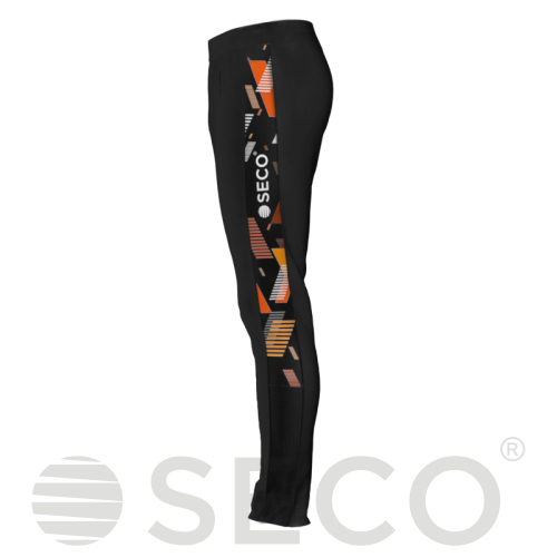Штаны спортивные SECO® Forza Black 22250105 цвет: оранжевый