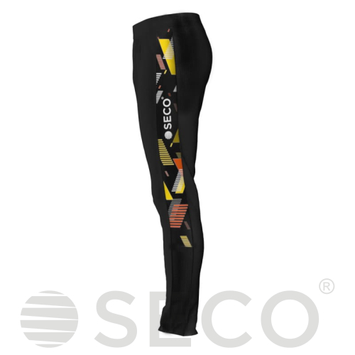 Штаны спортивные SECO® Forza Black 22250103 цвет: желтый