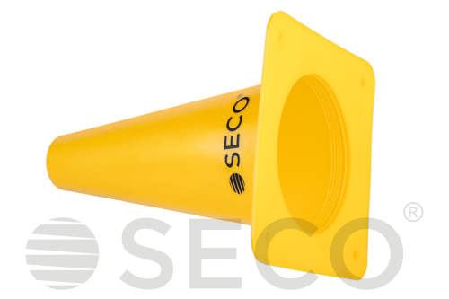 Тренировочный конус SECO® 15 см желтого цвета 