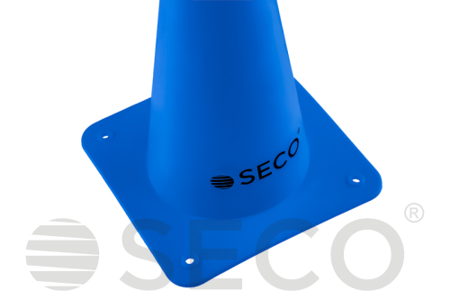 Тренировочный конус SECO® 15 см синего цвета 