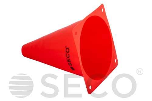 Тренировочный конус SECO® 18 см красного цвета 