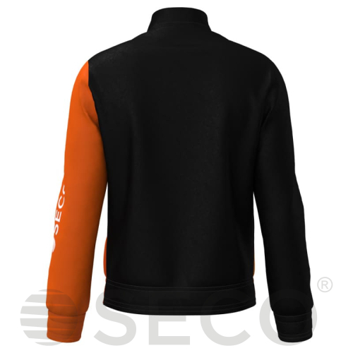 Кофта спортивная SECO® Davina Black 22220305 цвет: оранжевый
