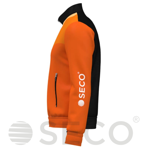 Кофта спортивная SECO® Davina Black 22220305 цвет: оранжевый