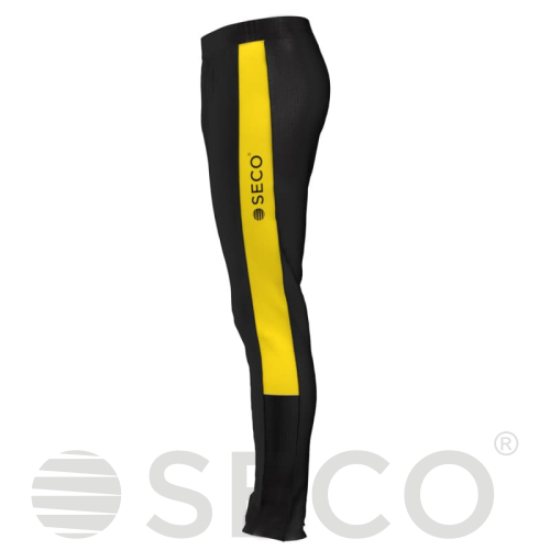Штаны спортивные SECO® Reflex Black 22250303 цвет: желтый