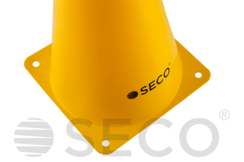 Тренировочный конус SECO® 23 см желтого цвета 