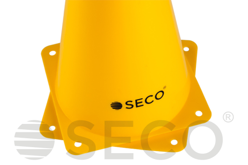 Тренировочный конус SECO® 23 см желтого цвета 