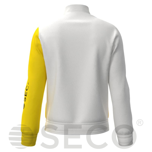 Кофта спортивная SECO® Davina White 22220403 цвет: желтый