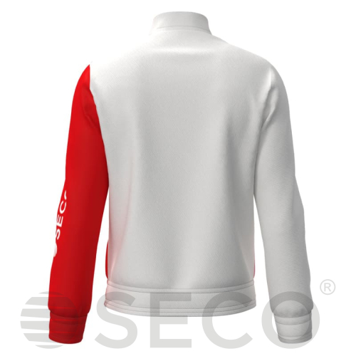 Кофта спортивная SECO® Davina White 22220402 цвет: красный