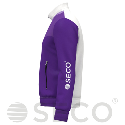 Кофта спортивная SECO® Davina White 22220408 цвет: фиолетовый