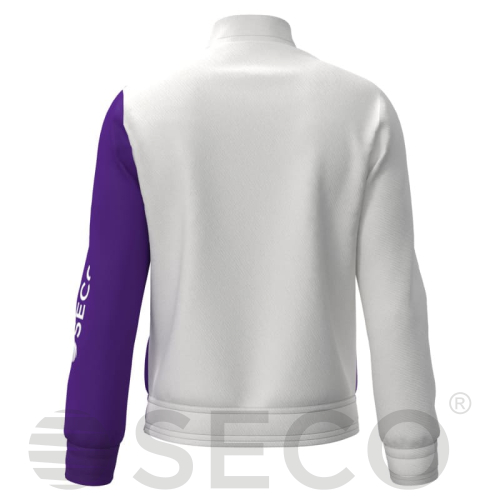 Кофта спортивная SECO® Davina White 22220408 цвет: фиолетовый