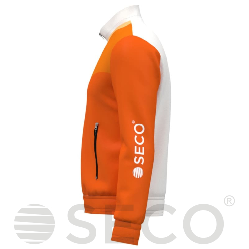 Кофта спортивная SECO® Davina White 22220405 цвет: оранжевый