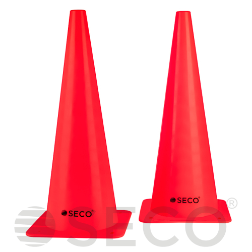 Тренировочный конус SECO® 48 см красного цвета 