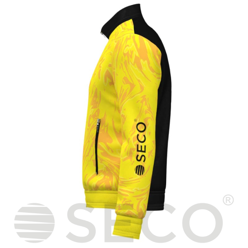 Спортивный костюм SECO® Laura Black цвет: желтый