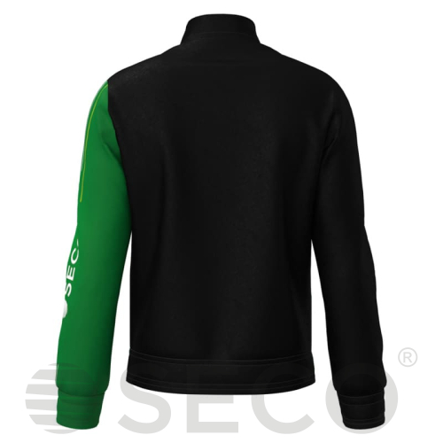 Кофта спортивная SECO® Astrada Black 22220607 цвет: зеленый