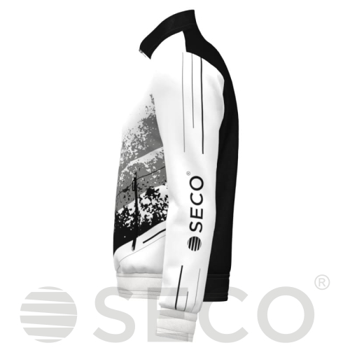 Кофта спортивная SECO® Astrada Black 22220610 цвет: белый