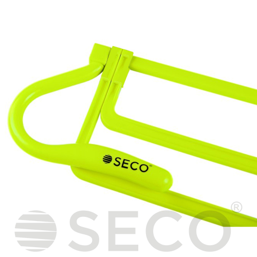 Раскладной барьер для бега SECO® неонового цвета