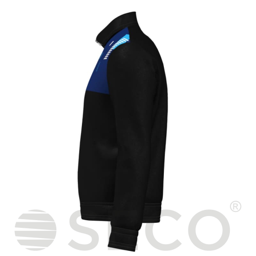 Кофта спортивная SECO® Forza Black 22314012 цвет: темно-синий (короткая молния)