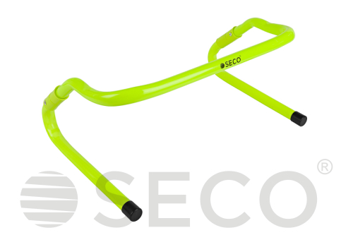 Conjunto de barreras de entrenamiento para correr SECO® 15-33 cm neón (5 uds)