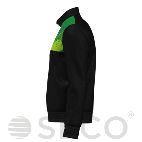 Кофта спортивная SECO® Astrada Black 22314107 цвет: зеленый