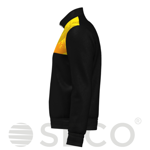 Кофта спортивная SECO® Astrada Black 22314103 цвет: желтый