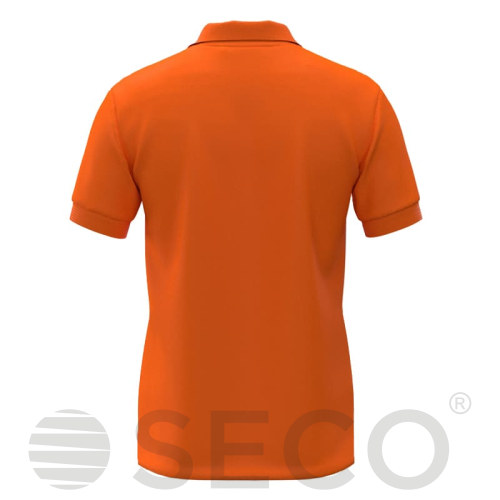Футболка Поло SECO® Basic 22240105 цвет: оранжевый