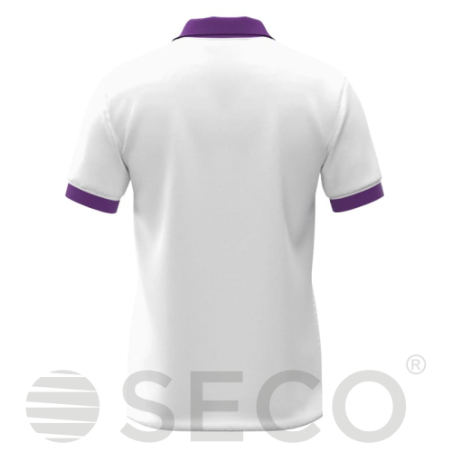 Футболка Поло SECO® Rister White 22240208 цвет: фиолетовый