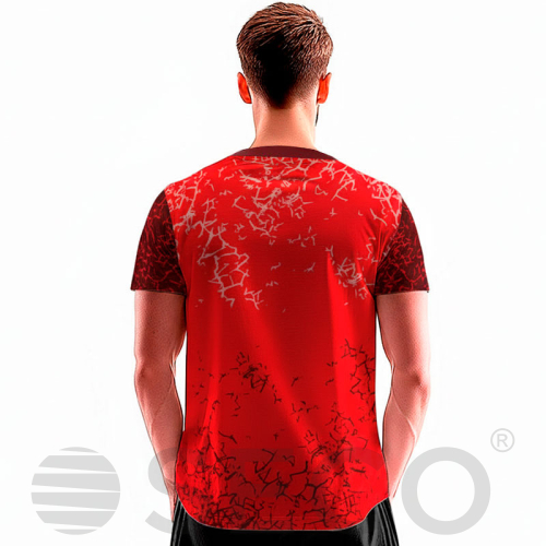 Футболка игровая SECO® Sanfaria 22220102 цвет: красный