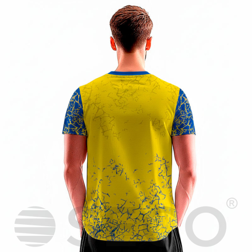 Футболка игровая SECO® Sanfaria 22220152 цвет: сине-желтый
