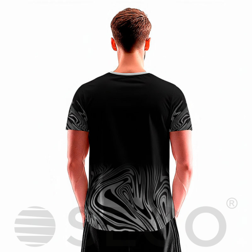 Футболка игровая SECO® Juda 22220201 цвет: черный