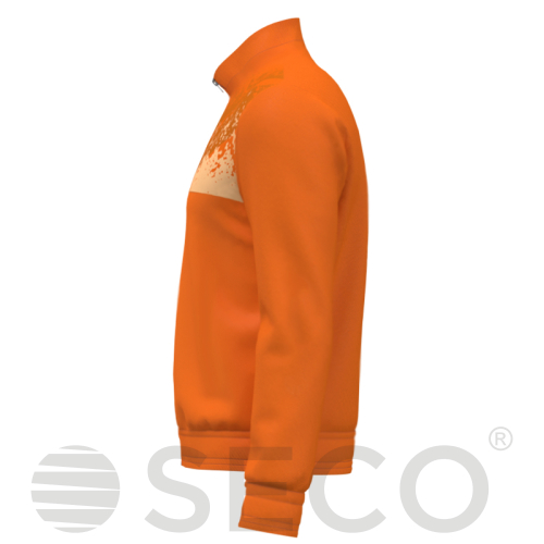 Кофта спортивна SECO® Astrada II 25314505 колір: помаранчевий (коротка блискавка)
