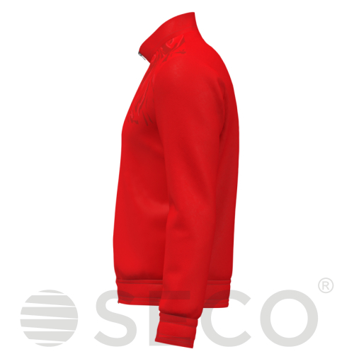 Кофта спортивна SECO® Laura II 25314602 колір: червоний (коротка блискавка)