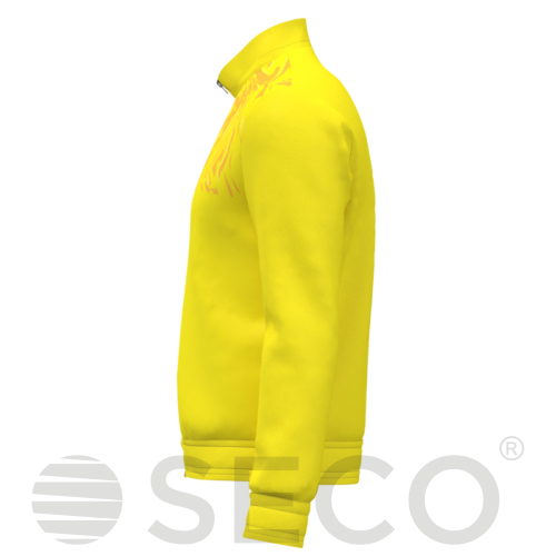 Кофта спортивна SECO® Laura II 25314603 колір: жовтий (коротка блискавка)