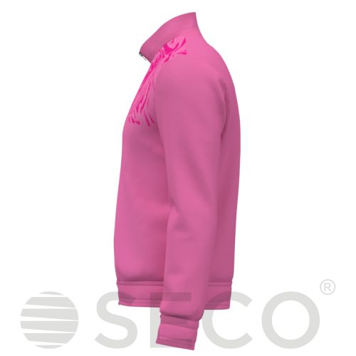 Кофта спортивна SECO® Laura II 25314609 колір: рожевий (коротка блискавка)