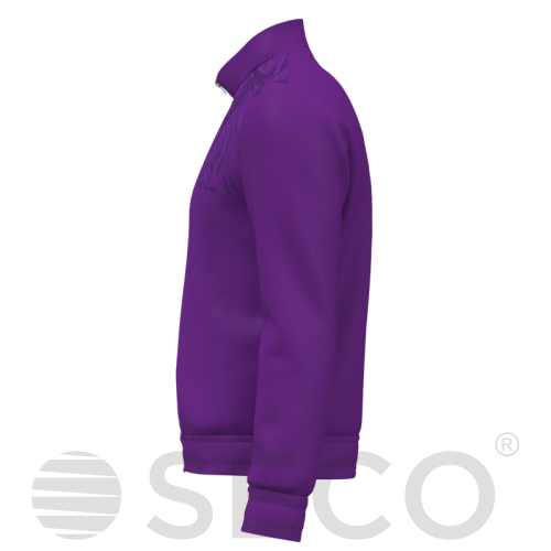 Кофта спортивна SECO® Laura II 25314608 колір: фіолетовий (коротка блискавка)