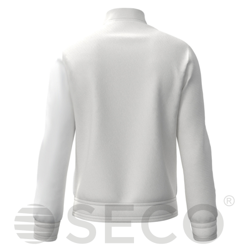 Кофта спортивна SECO® Laura II 25314610 колір: білий (коротка блискавка)