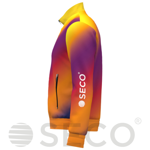 Кофта спортивная SECO® Custom 25311100 цвет: микс