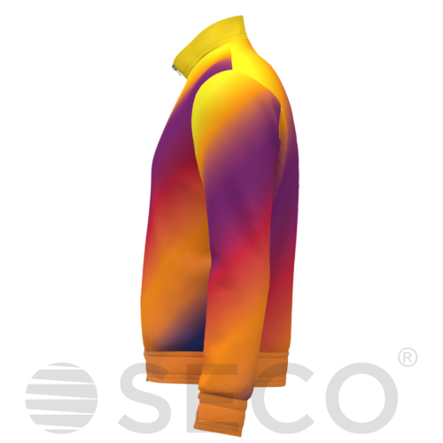 Кофта спортивная SECO® Custom 25314800 цвет: микс (короткая молния)