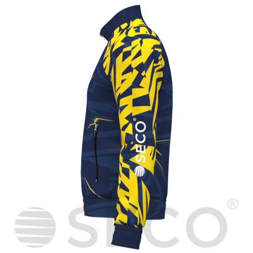 Кофта спортивная SECO® Bora Navy Blue 25311103 цвет: желтый