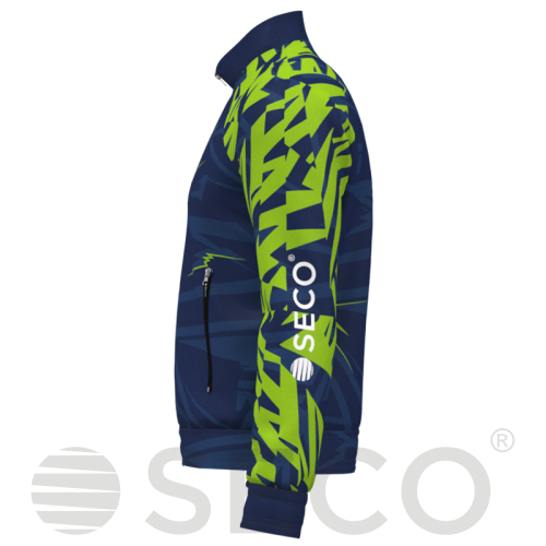 Кофта спортивная SECO® Bora Navy Blue 25311106 цвет: неон
